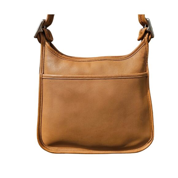 Coach Handbags - COACH Vintage Legacy Zip Camel 9966